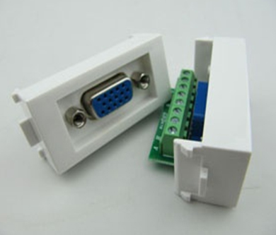 VGA 接/焊雙用組合面板模块